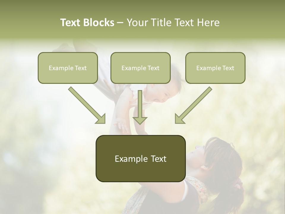 Smile Joyful Daughter PowerPoint Template