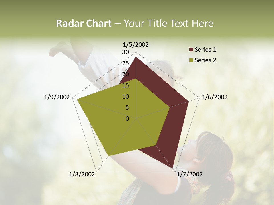 Smile Joyful Daughter PowerPoint Template