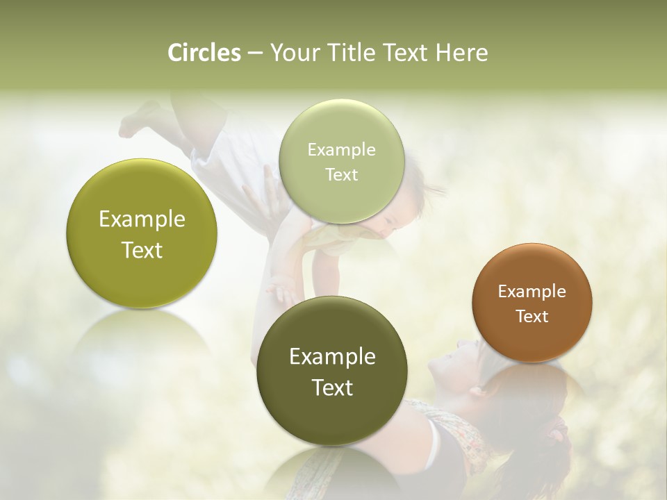 Smile Joyful Daughter PowerPoint Template