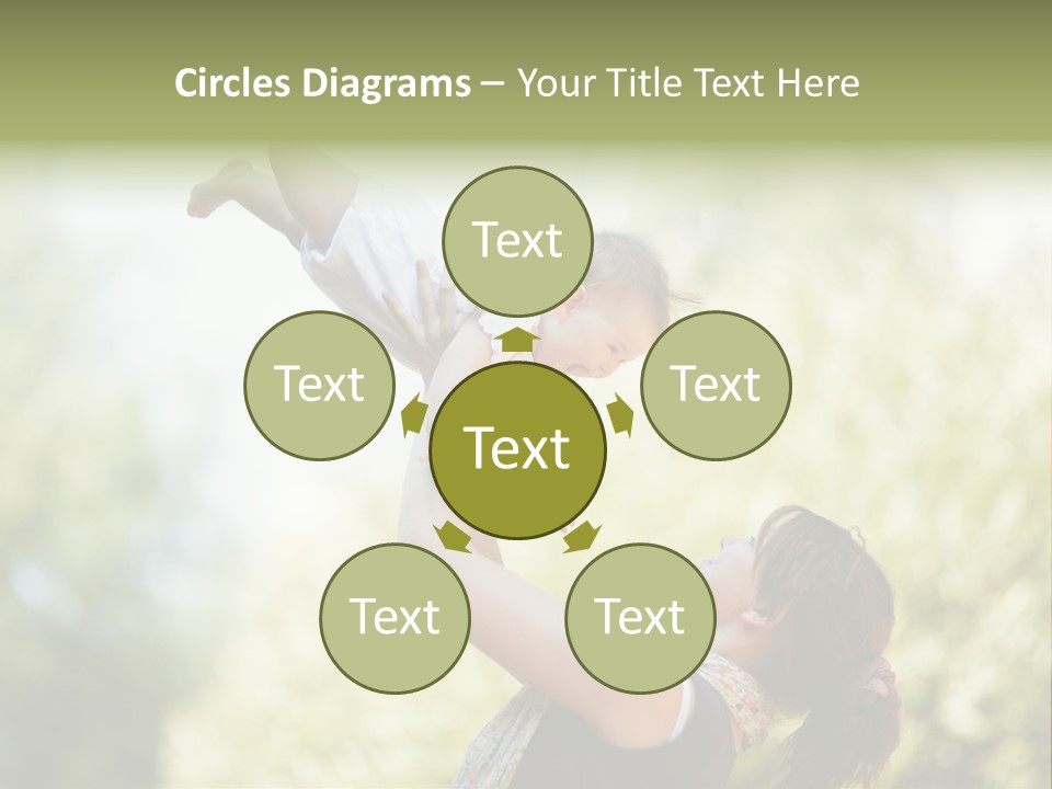 Smile Joyful Daughter PowerPoint Template