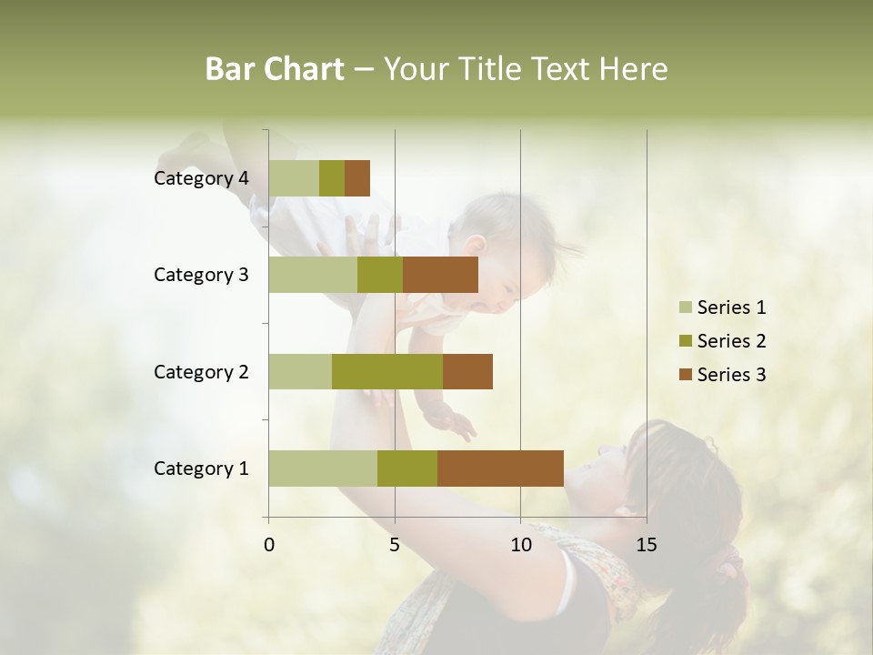 Smile Joyful Daughter PowerPoint Template