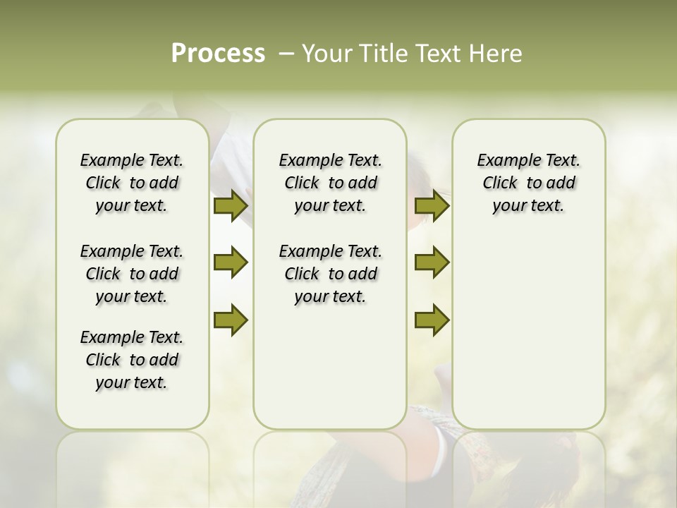 Smile Joyful Daughter PowerPoint Template
