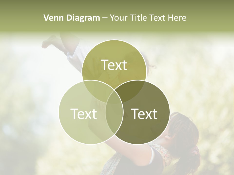 Smile Joyful Daughter PowerPoint Template