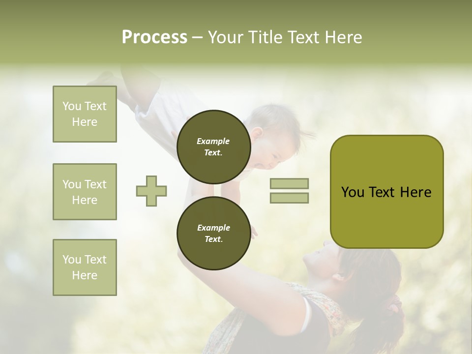 Smile Joyful Daughter PowerPoint Template