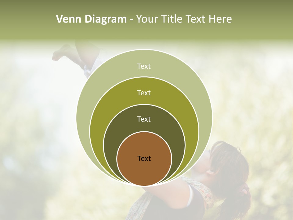 Smile Joyful Daughter PowerPoint Template