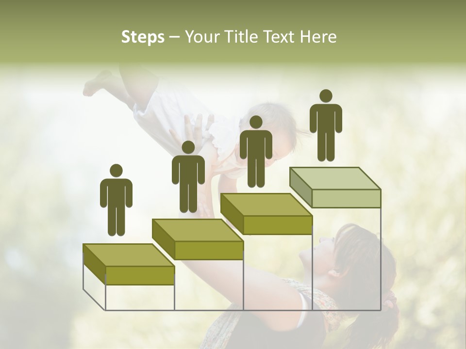 Smile Joyful Daughter PowerPoint Template