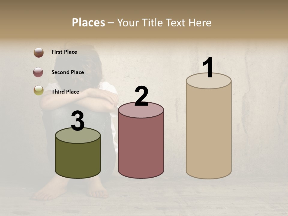 Legs Person Fear PowerPoint Template