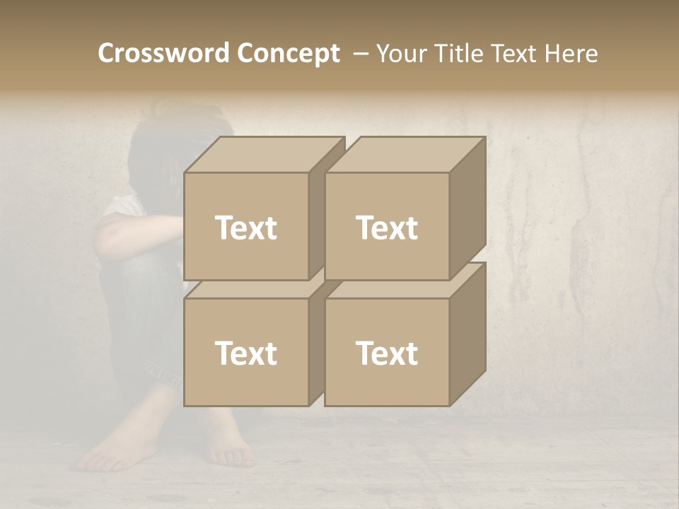 Legs Person Fear PowerPoint Template