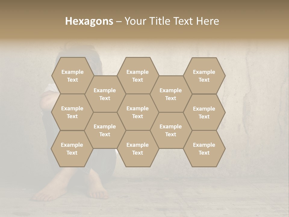 Legs Person Fear PowerPoint Template