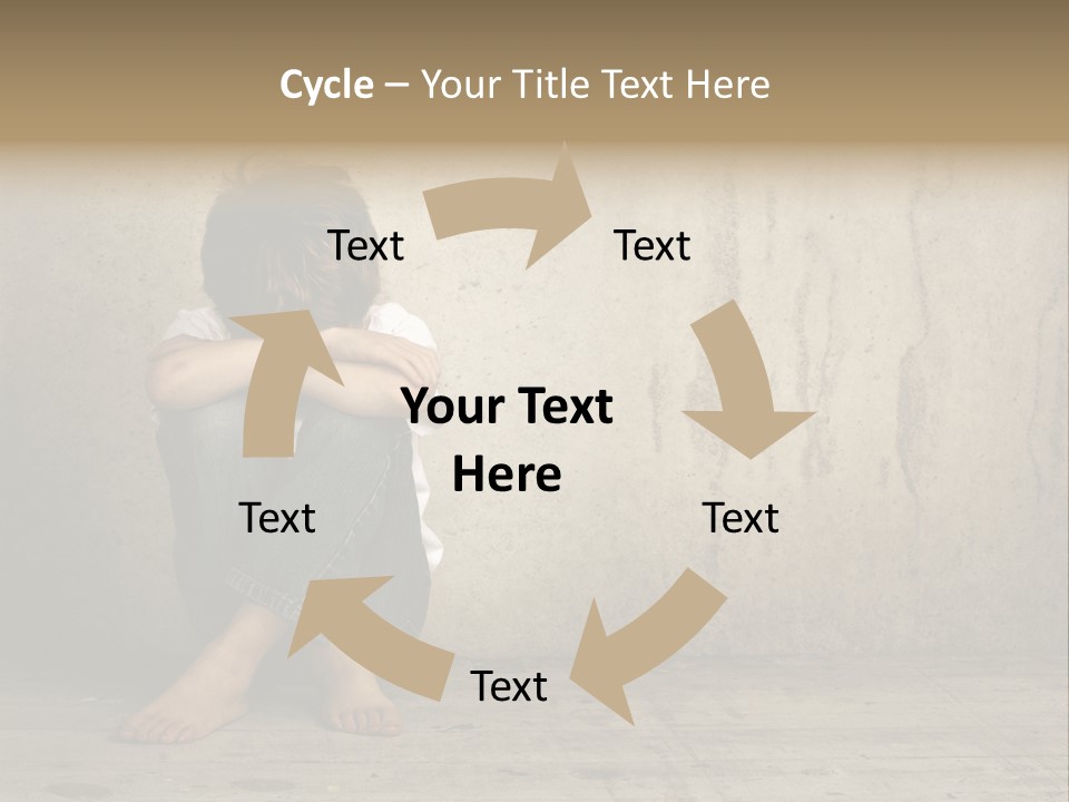 Legs Person Fear PowerPoint Template