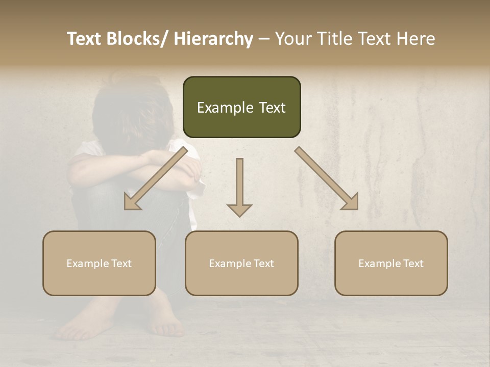 Legs Person Fear PowerPoint Template