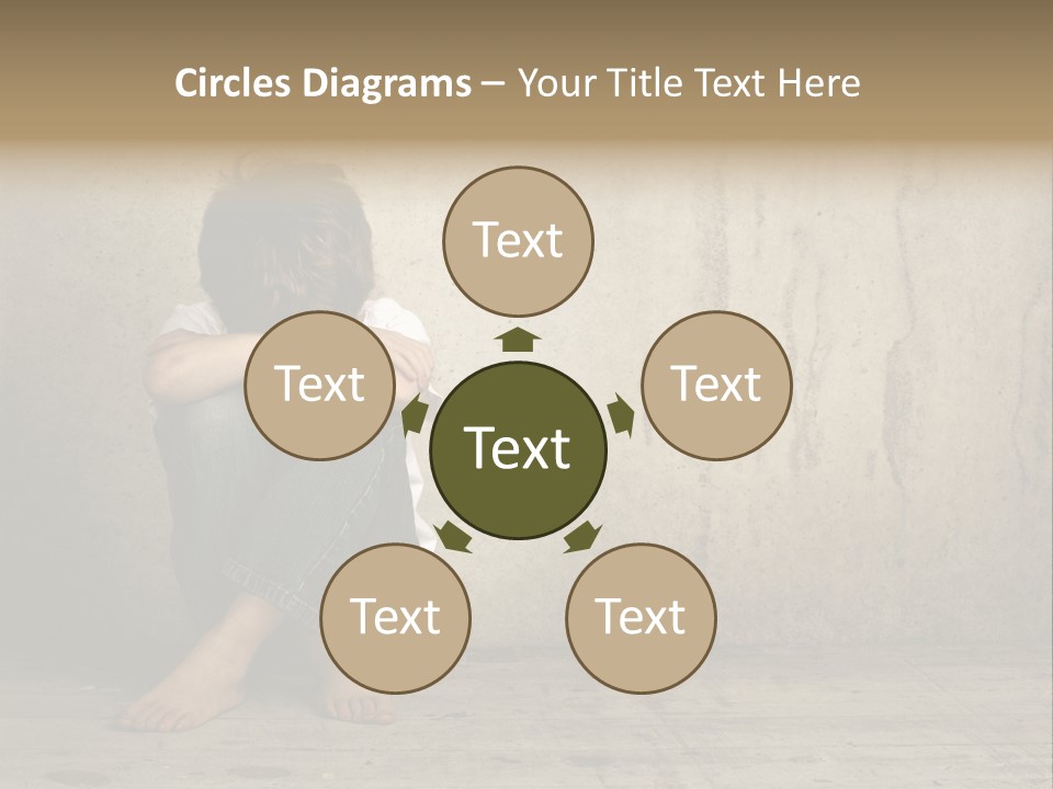 Legs Person Fear PowerPoint Template