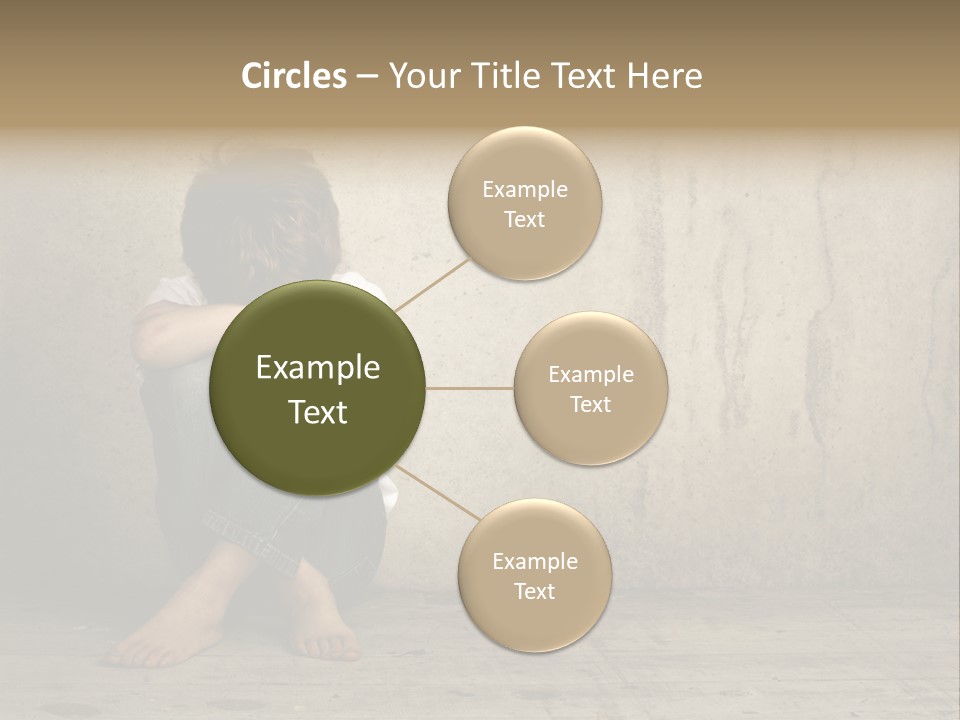 Legs Person Fear PowerPoint Template