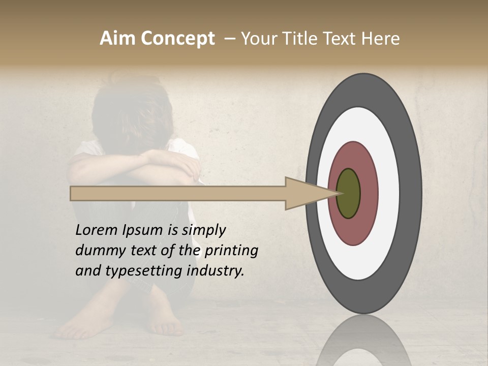 Legs Person Fear PowerPoint Template