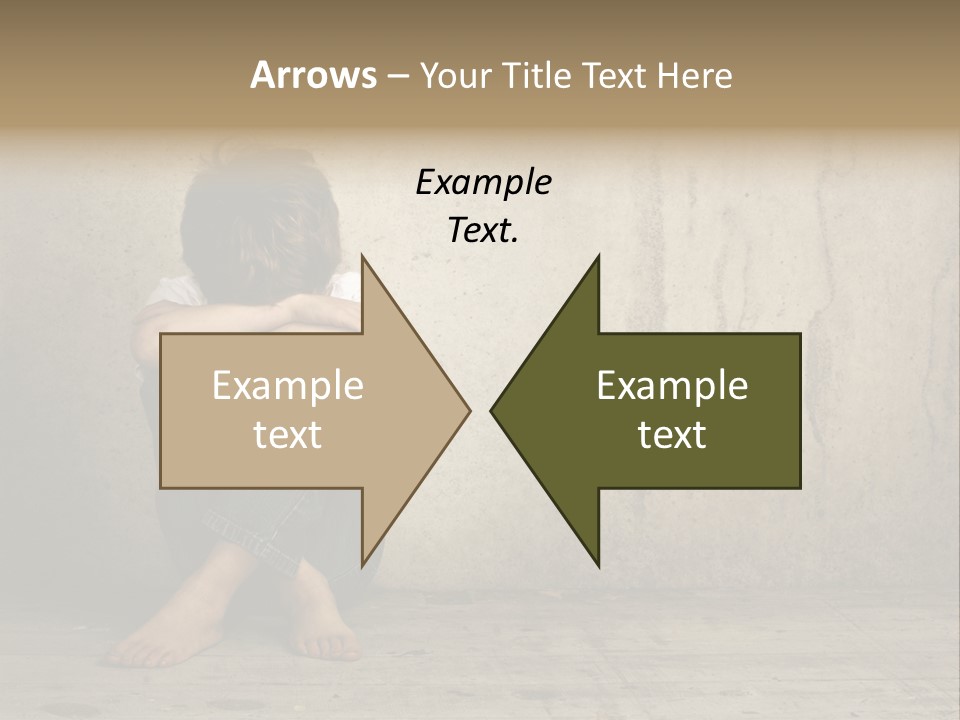 Legs Person Fear PowerPoint Template