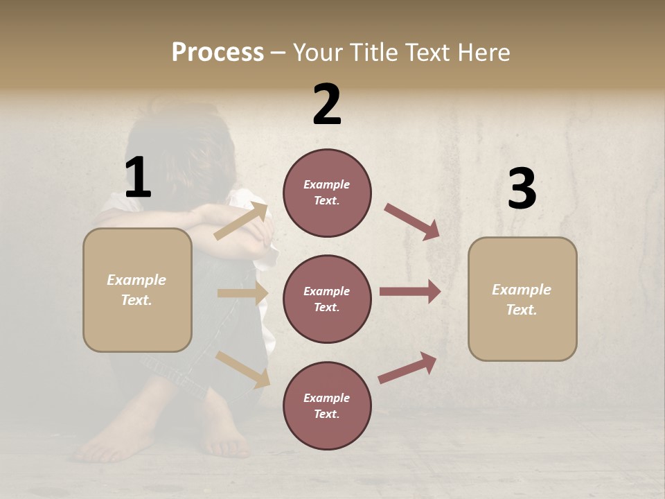 Legs Person Fear PowerPoint Template