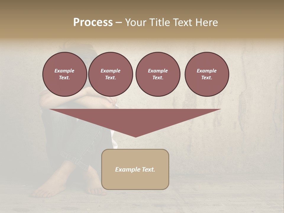 Legs Person Fear PowerPoint Template