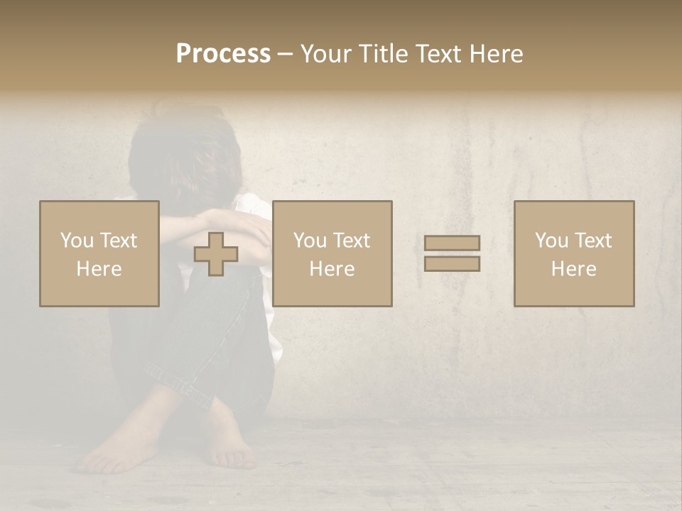 Legs Person Fear PowerPoint Template