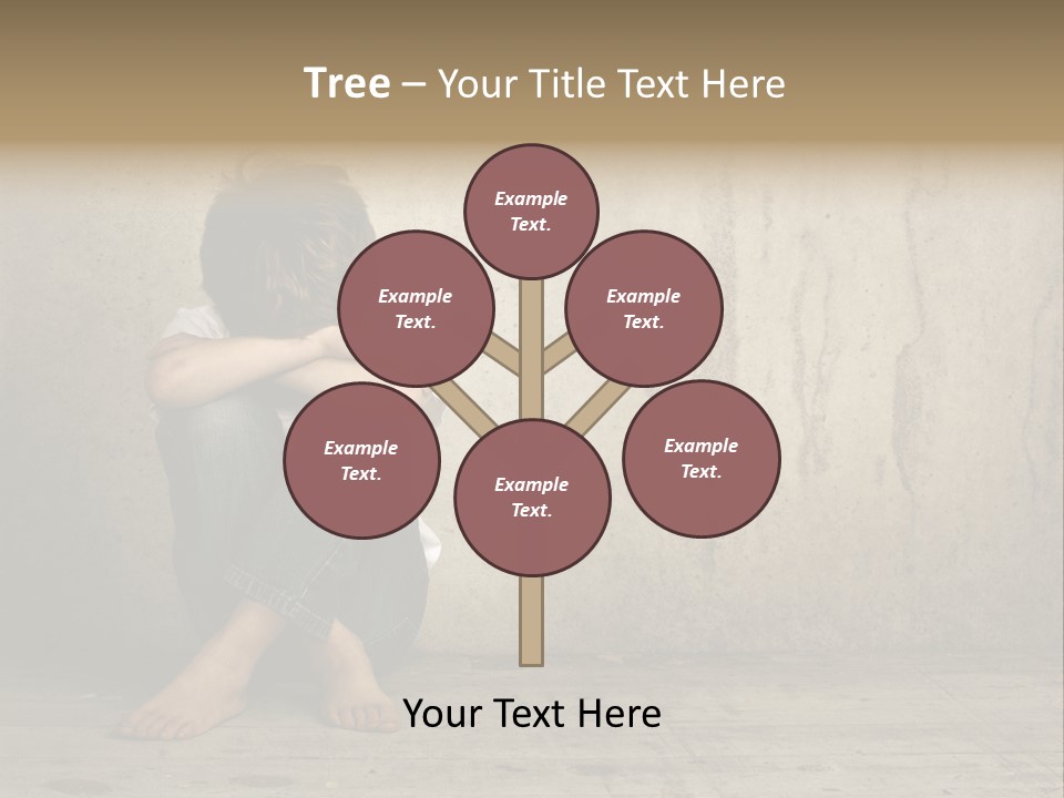 Legs Person Fear PowerPoint Template