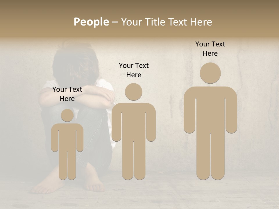 Legs Person Fear PowerPoint Template