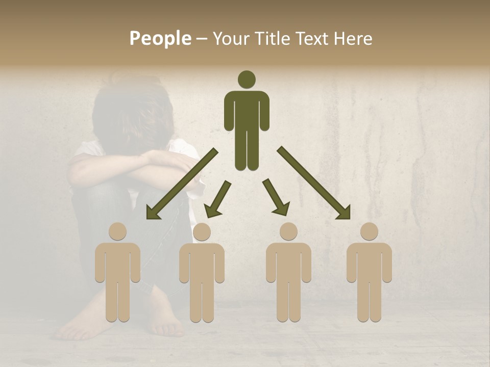 Legs Person Fear PowerPoint Template