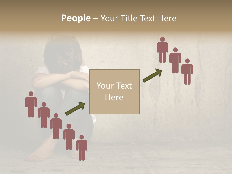 Legs Person Fear PowerPoint Template