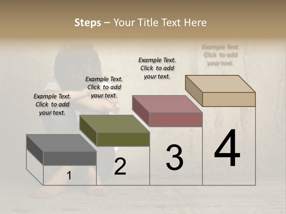 Legs Person Fear PowerPoint Template