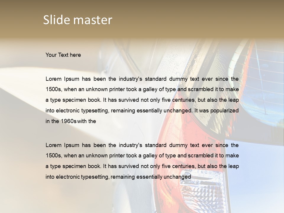 Reflection Chores Service PowerPoint Template