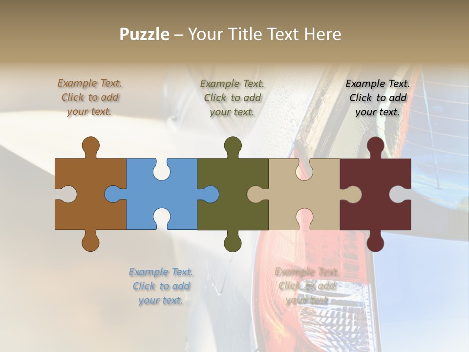 Reflection Chores Service PowerPoint Template