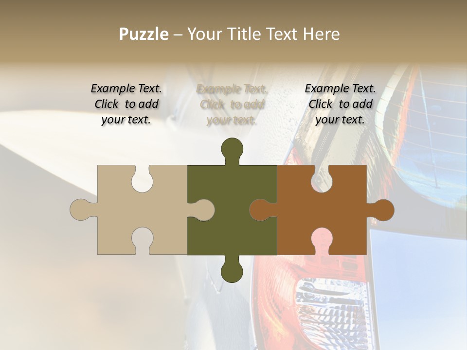 Reflection Chores Service PowerPoint Template