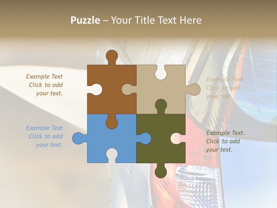 Reflection Chores Service PowerPoint Template
