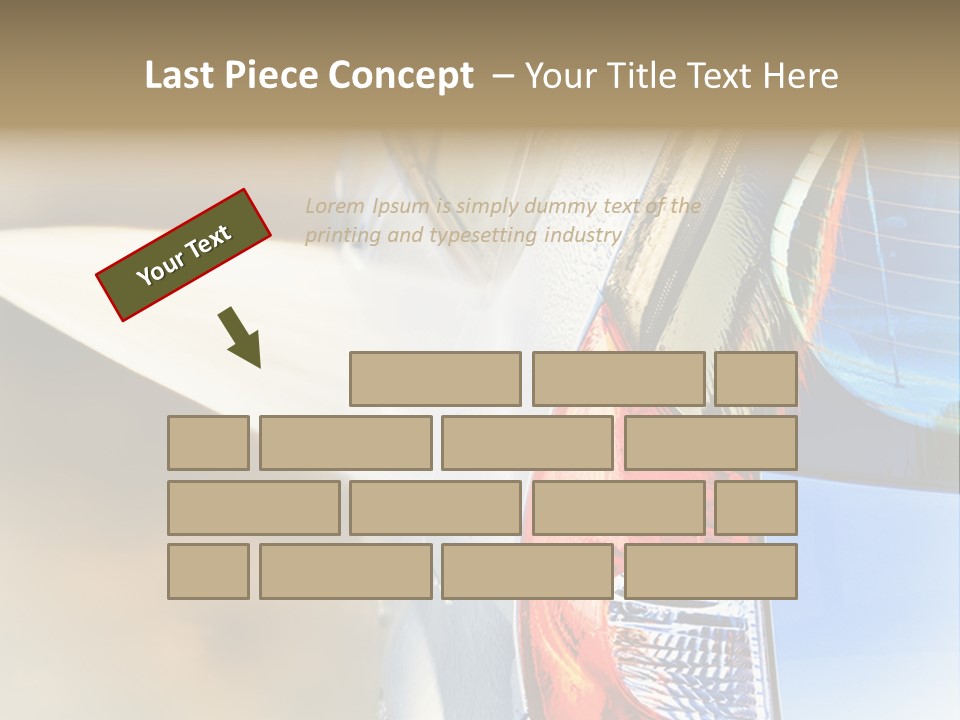 Reflection Chores Service PowerPoint Template