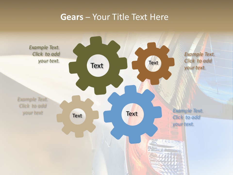Reflection Chores Service PowerPoint Template