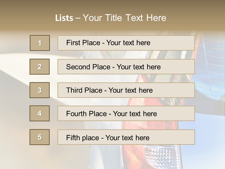 Reflection Chores Service PowerPoint Template