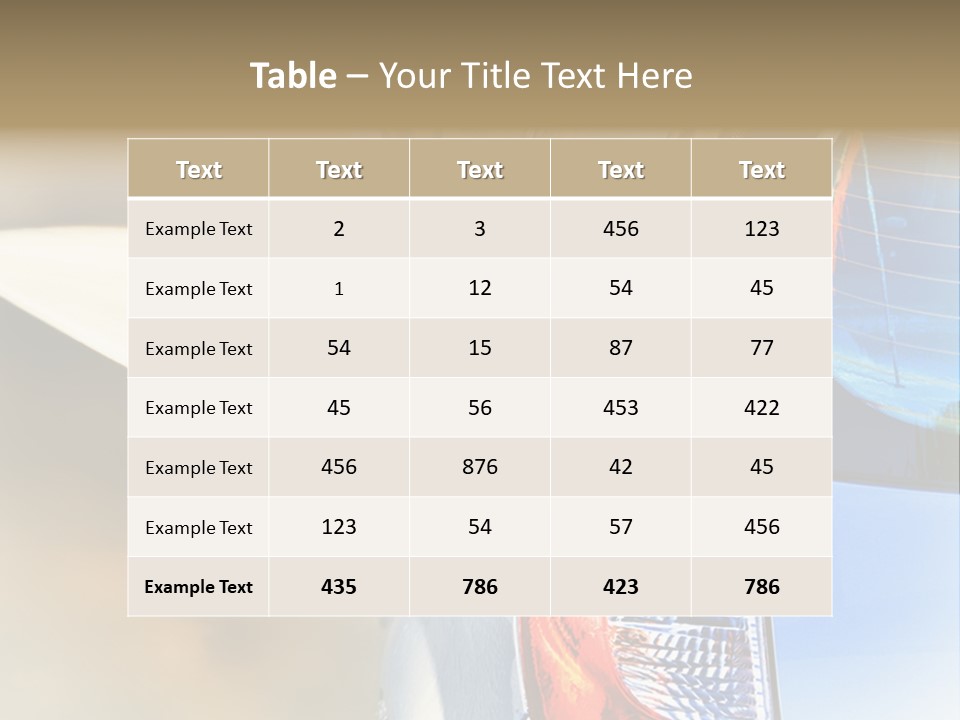 Reflection Chores Service PowerPoint Template