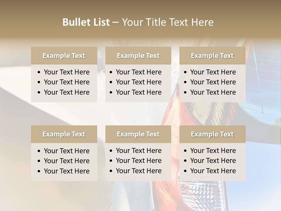 Reflection Chores Service PowerPoint Template