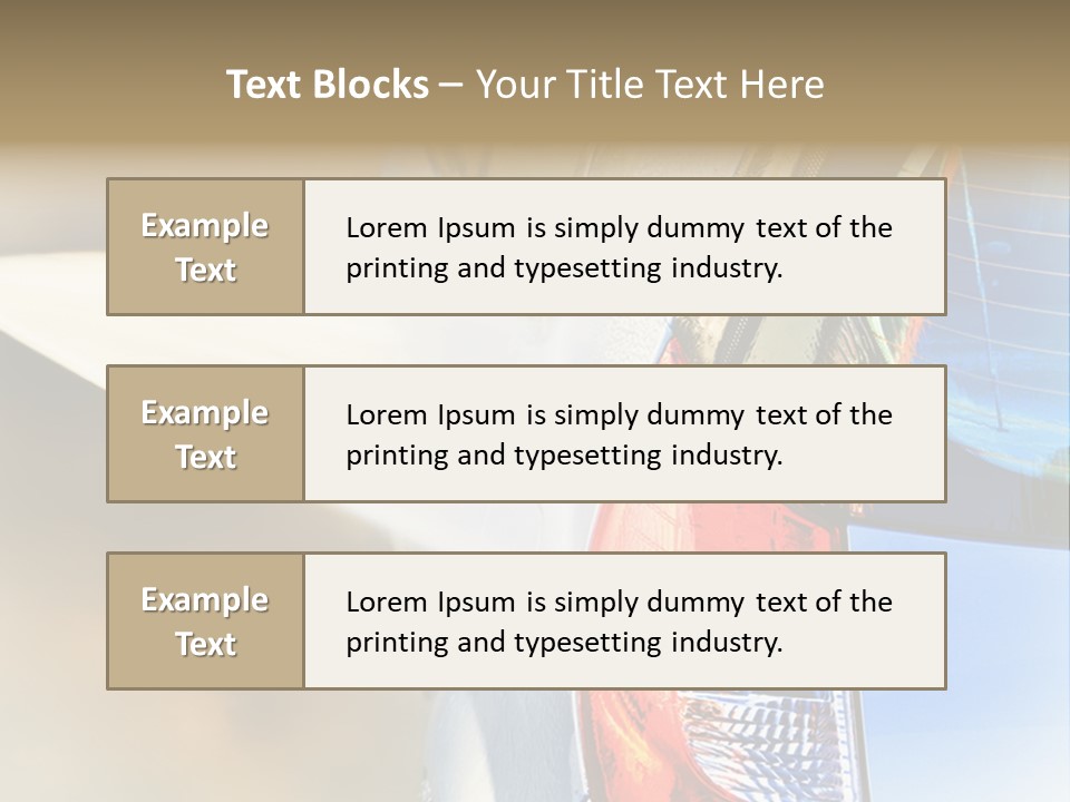 Reflection Chores Service PowerPoint Template