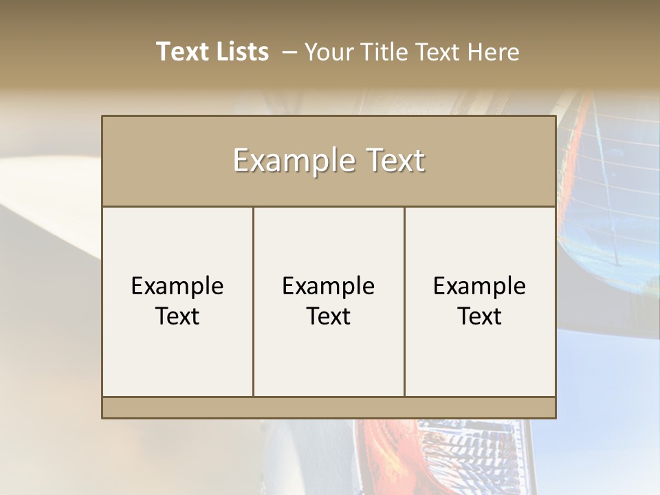 Reflection Chores Service PowerPoint Template