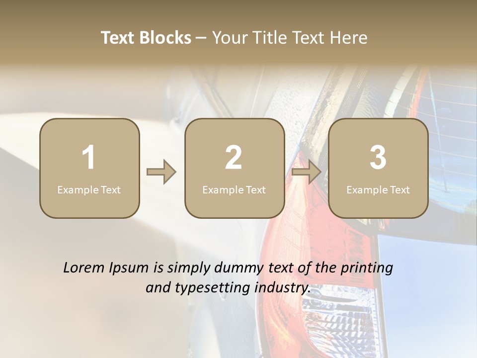 Reflection Chores Service PowerPoint Template