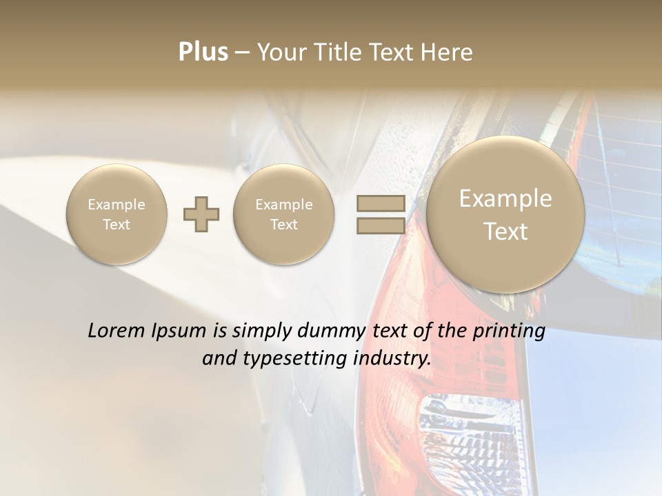 Reflection Chores Service PowerPoint Template