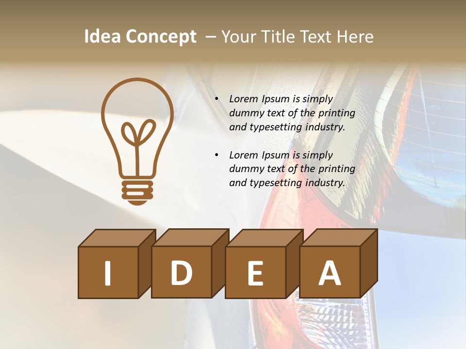 Reflection Chores Service PowerPoint Template