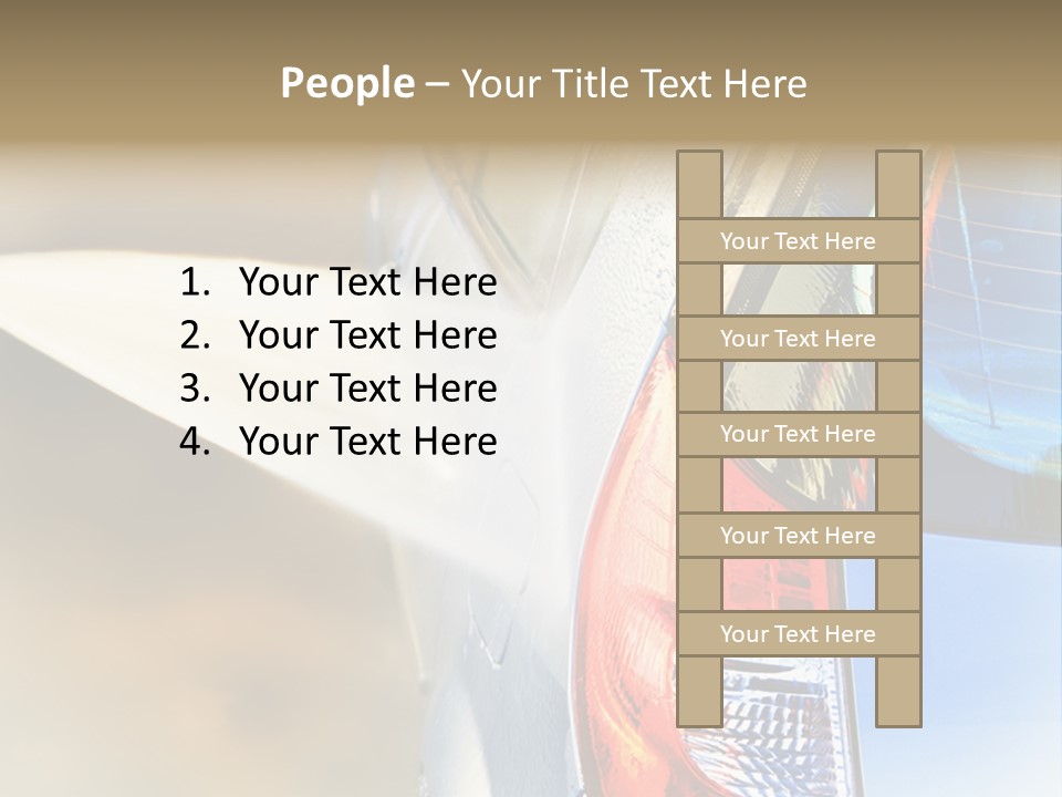 Reflection Chores Service PowerPoint Template