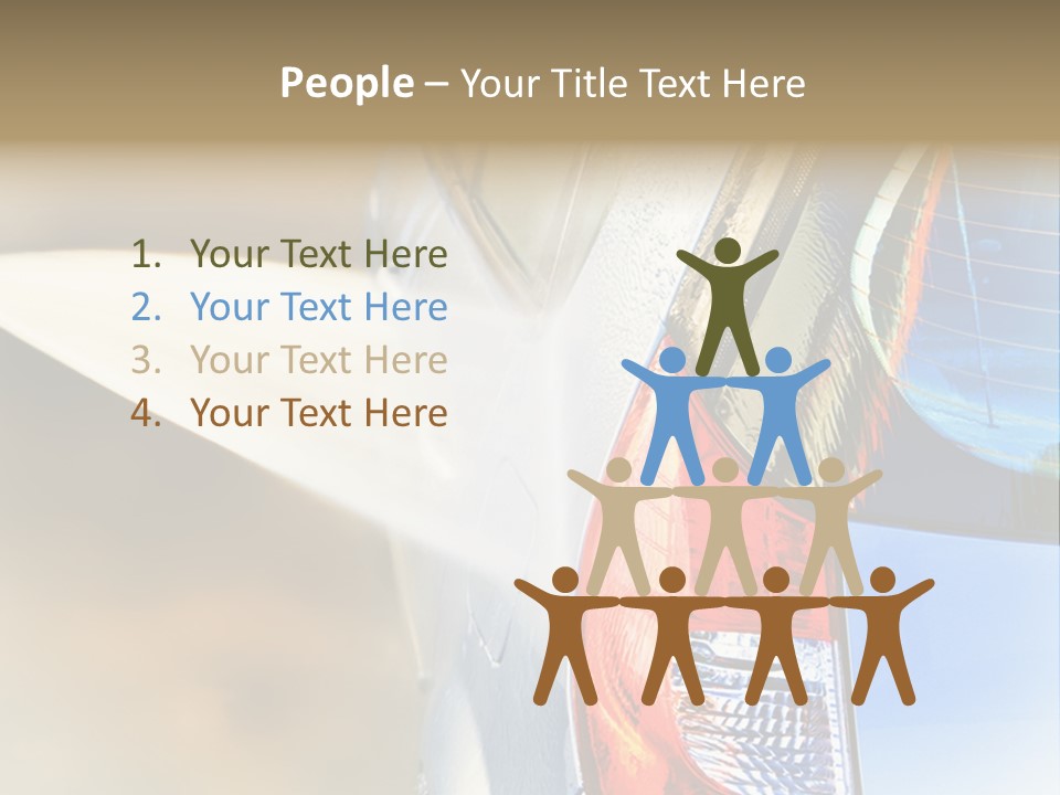 Reflection Chores Service PowerPoint Template