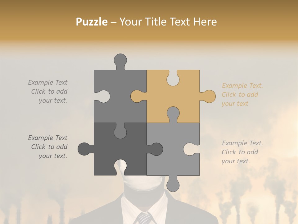 Cloud Chinese Chemical PowerPoint Template