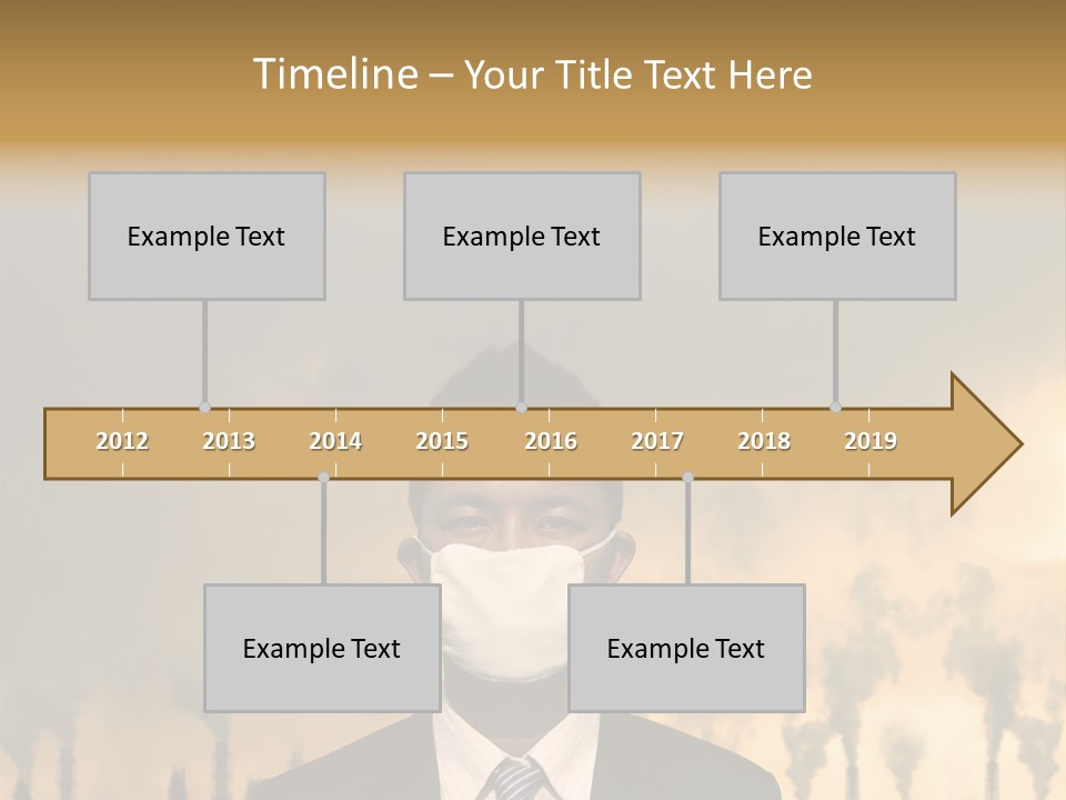 Cloud Chinese Chemical PowerPoint Template