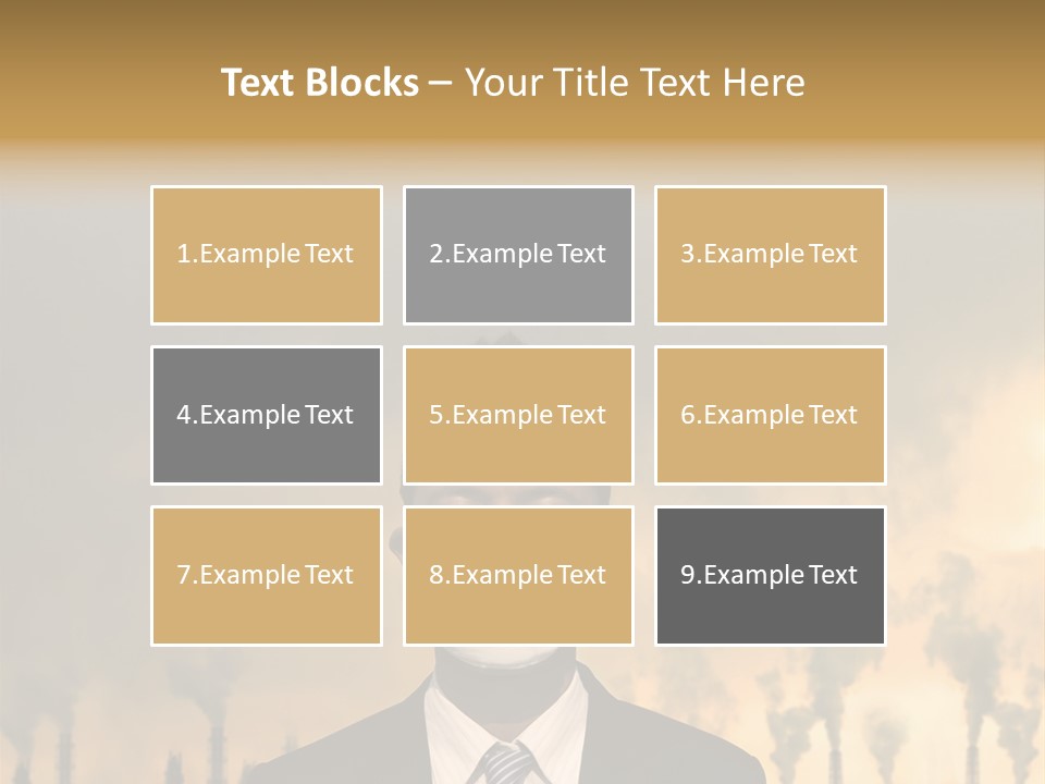 Cloud Chinese Chemical PowerPoint Template