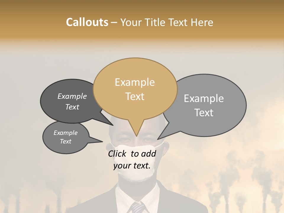 Cloud Chinese Chemical PowerPoint Template