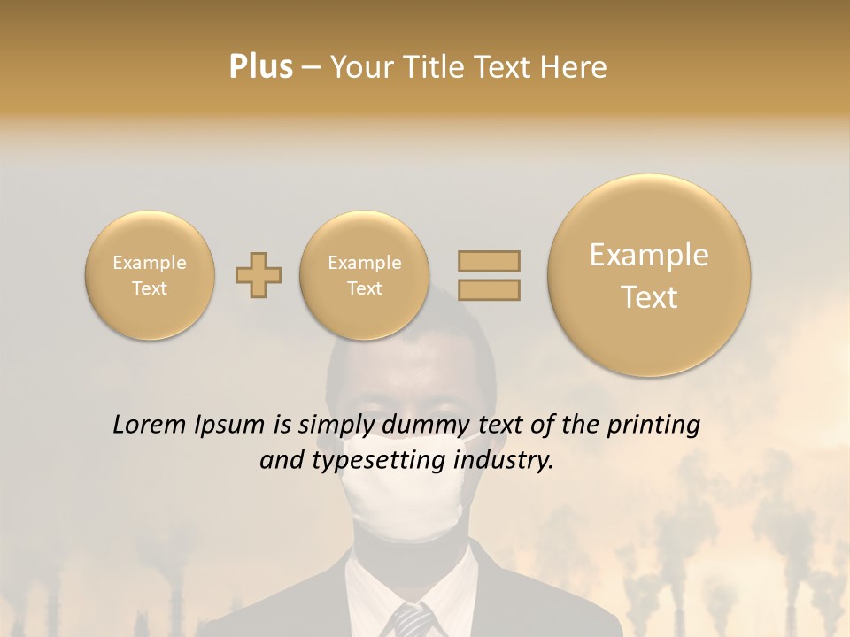 Cloud Chinese Chemical PowerPoint Template