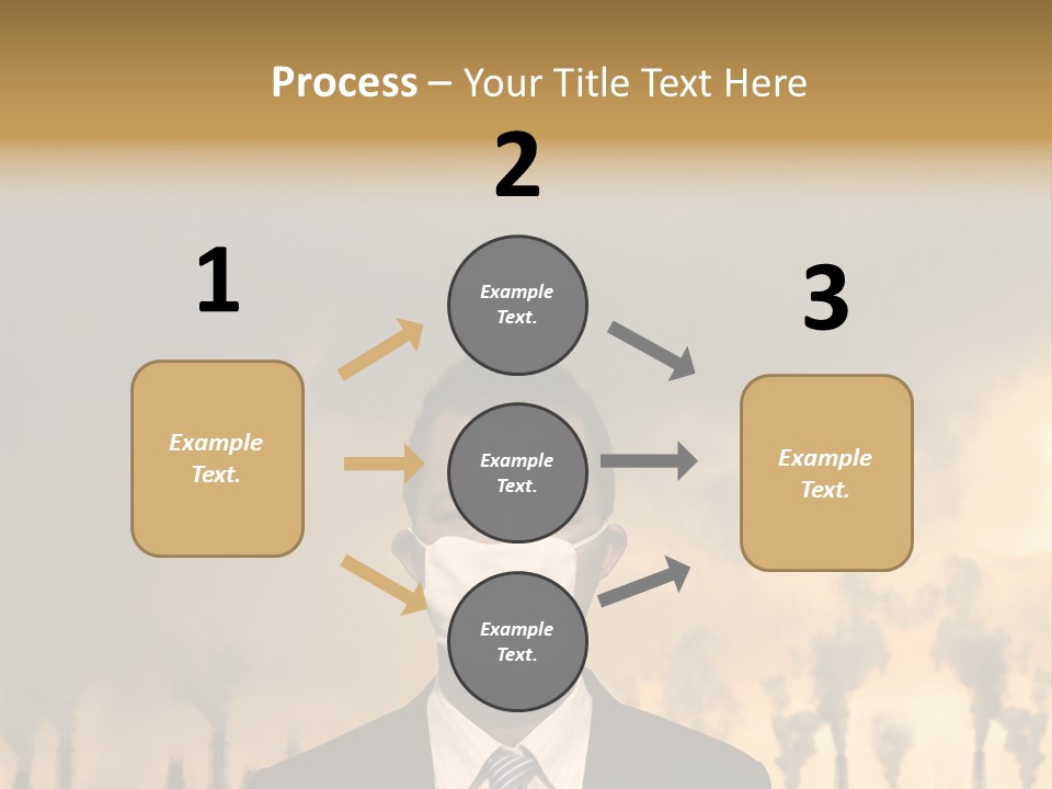 Cloud Chinese Chemical PowerPoint Template