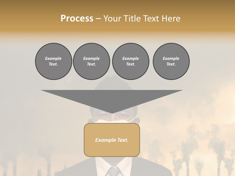 Cloud Chinese Chemical PowerPoint Template